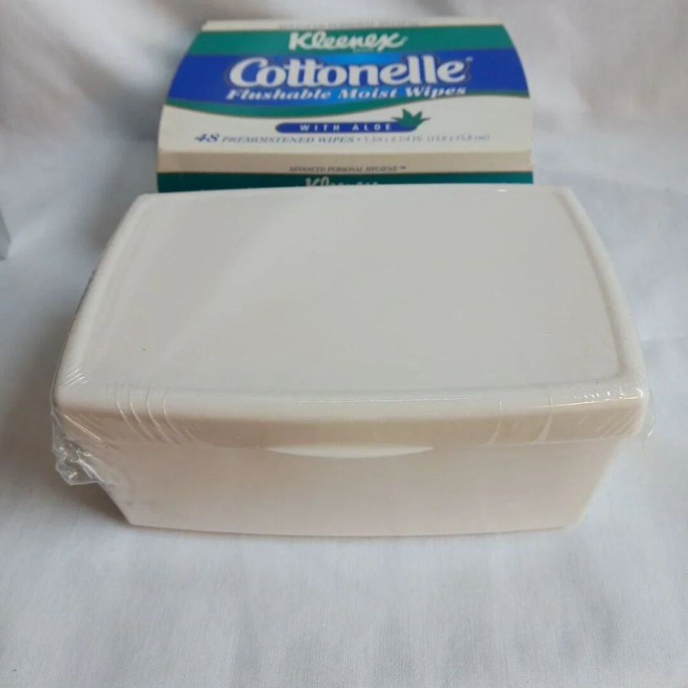 Kleenex Cottonelle Flushable Moist Wipes 48 Count Aloe